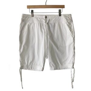 Nike Lightweight Bermuda Drawstring Cuff Women’s Bright White Shorts